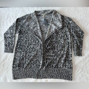 Drape Front Long Cardigan Sweater-NWT